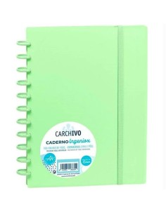 Quaderno Carchivo Ingeniox Verde Chiaro A4 da Carchivo, Blocchi spiralati - Ref: S8403239, Precio: 14,64 €, Descuento: %