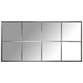 Wandspiegel Alexandra House Living Silberfarben Metall Fenster 8 x 151 x 79 cm von Alexandra House Living, Wandspiegel - Ref:...