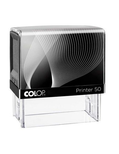 Carimbo Colop Printer 50 Preto | Tienda24 Tienda24.eu