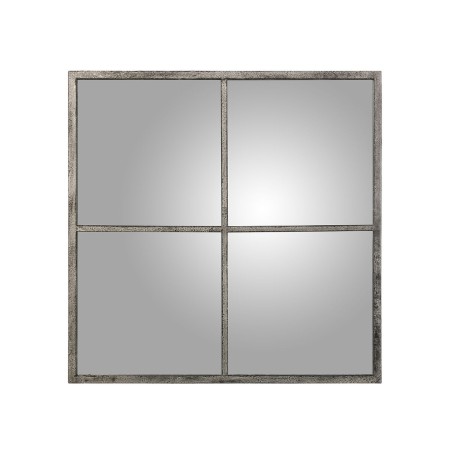 Espelho de parede Alexandra House Living Preto Prateado Metal Janela 7 x 79 x 80 cm de Alexandra House Living, Espelhos de pa...