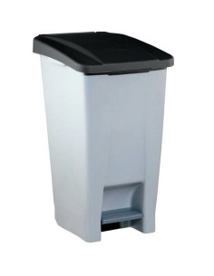 Rubbish Bin Hop Dem Black With lid | Tienda24 Tienda24.eu