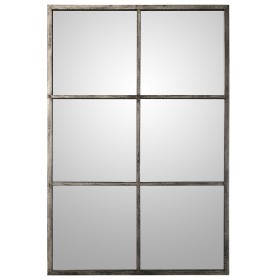 Specchio da parete Alexandra House Living Nero Argentato Metallo Finestra 9 x 114 x 79 cm di Alexandra House Living, Specchi ...