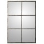 Espejo de pared Alexandra House Living Negro Plateado Metal Ventana 9 x 114 x 79 cm de Alexandra House Living, Espejos de par...