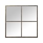 Espejo de pared Alexandra House Living Champagne Metal Ventana 7 x 80 x 80 cm de Alexandra House Living, Espejos de pared - R...