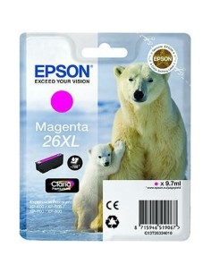 Cartuccia ad Inchiostro Originale Epson 26XL Magenta da Epson, Toner e inchiostro per stampante - Ref: S8405414, Precio: 25,7...