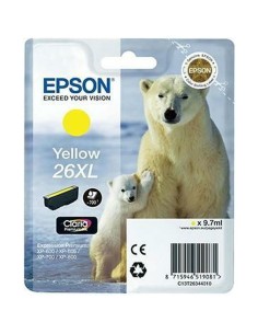 Cartuccia ad Inchiostro Originale Epson 26XL Giallo da Epson, Toner e inchiostro per stampante - Ref: S8405415, Precio: 25,95...