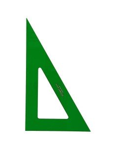 Set square Faber-Castell Green 32 cm (10 Units) | Tienda24 Tienda24.eu