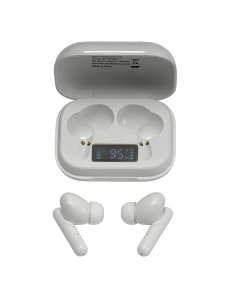 Bluetooth-Kopfhörer Denver Electronics 111191120210 Weiß | Tienda24 Tienda24.eu