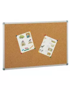 Cork board Nobo 1902557 White | Tienda24 Tienda24.eu