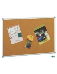 Cork board Nobo 1902577 White | Tienda24 Tienda24.eu