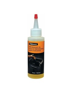 Óleo Lubrificante para Trituradora de Papel Fellowes Multicolor Âmbar 120 ml de Fellowes, Acessórios para destruidoras de pap...