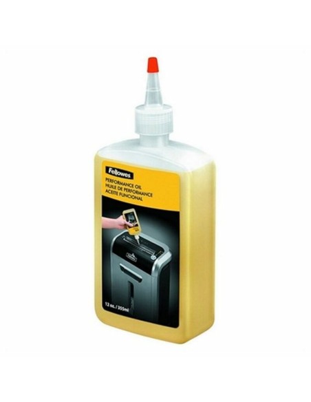 Óleo Lubrificante para Trituradora de Papel Fellowes 35250 (350 ml) Amarelo Âmbar 350 ml | Tienda24 Tienda24.eu