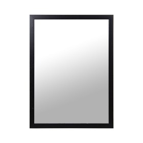 Wall mirror Alexandra House Living Black Wood Rectangular 1 x 67 x 49 cm by Alexandra House Living, Wall-Mounted Mirrors - Re...