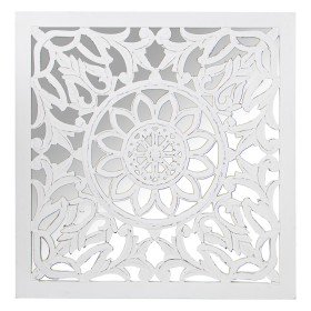 Decorative altarpiece Alexandra House Living White Wood 6 x 85 x 86 cm by Alexandra House Living, Sculptures - Ref: D1622793,...