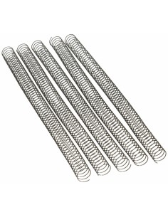 Binding Spirals Fellowes 100 Units Metal Silver | Tienda24 Tienda24.eu