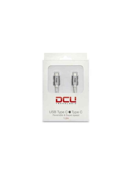 Câble USB-C vers USB-C DCU 30402010 (1 m) | Tienda24 Tienda24.eu