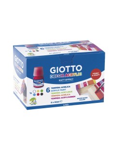 Pintura de Dedos Giotto Branco 750 ml (6 Unidades) | Tienda24 Tienda24.eu