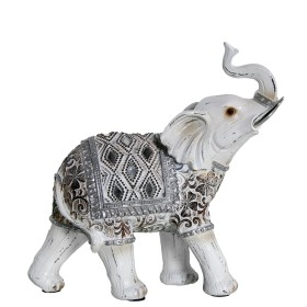 Figurine Décorative Alexandra House Living Blanc Plastique Eléphant 10 x 22 x 21 cm de Alexandra House Living, Pièces de coll...