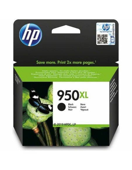 Cartouche d'encre originale HP 950XL Noir | Tienda24 Tienda24.eu