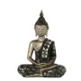 Deko-Figur Alexandra House Living Schwarz Silberfarben Kunststoff Buddha 15 x 26 x 36 cm von Alexandra House Living, Sammlers...