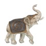 Figura Decorativa Alexandra House Living Plateado Plástico Elefante 12 x 24 x 23 cm de Alexandra House Living, Coleccionables...