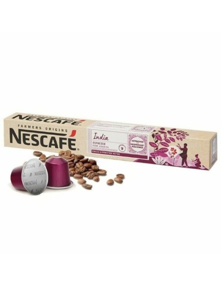 Kaffeekapseln FARMERS ORIGINS Nescafé INDIA (10 uds) | Tienda24 Tienda24.eu