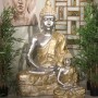 Decorative Figure Alexandra House Living Golden Silver Plastic Buddha 60 x 93 x 138 cm by Alexandra House Living, Collectable...