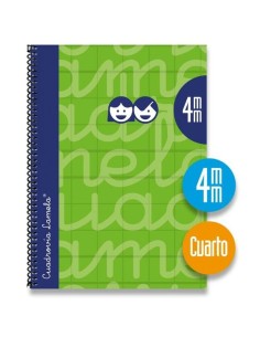 Cuaderno Pacsa Premium Extra Multicolor Din A4 4 Piezas 80 Hojas | Tienda24 Tienda24.eu