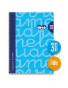 Caderno Lamela Azul Din A4 5 Peças 80 Folhas | Tienda24 Tienda24.eu