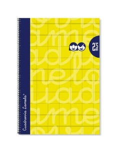 Quaderno Lamela 4 mm Giallo Din A4 5 Pezzi 80 Pagine da Lamela, Blocchi spiralati - Ref: S8411412, Precio: 26,43 €, Descuento: %