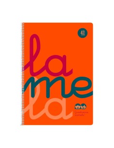 Notebook Lamela Red Quarto 5 Pieces 80 Sheets | Tienda24 Tienda24.eu