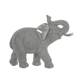 Figura Decorativa Alexandra House Living Plateado Plástico Elefante 11 x 24 x 20 cm de Alexandra House Living, Coleccionables...