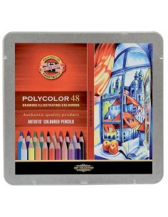 Lápices de colores Faber-Castell Polychromos Turquesa Azul Cobalto 6 Piezas | Tienda24 Tienda24.eu