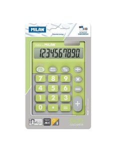 Calculadora Milan Branco Cor de Rosa 14,5 x 10,6 x 2,1 cm | Tienda24 Tienda24.eu