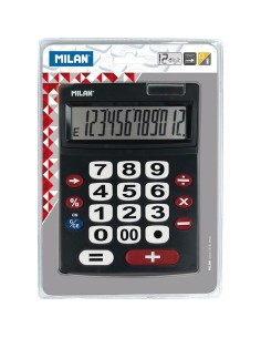 Calculadora Milan DUO Laranja 14,5 x 10,6 x 2,1 cm | Tienda24 Tienda24.eu