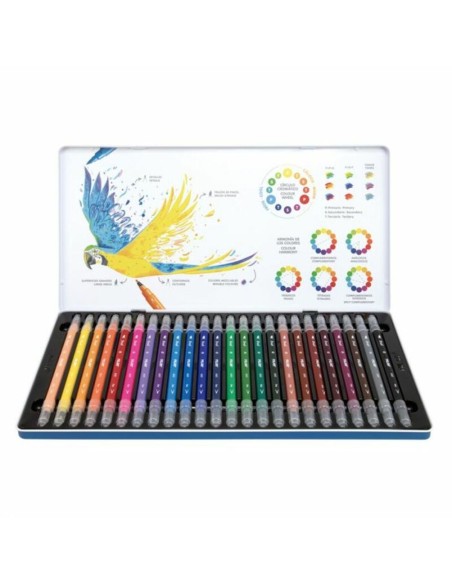 Set de Rotuladores Milan 24 Piezas Multicolor | Tienda24 Tienda24.eu