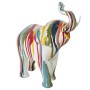 Figura Decorativa Alexandra House Living Multicolor Plástico Elefante Quadro 14 x 30 x 28 cm de Alexandra House Living, Colec...