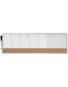 Weekly Planner Nobo 58,5 x 19 cm Brown Grey by Nobo, Wall Planners - Ref: S8413749, Price: €12.44, Discount: %