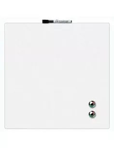 Magnetic Board with Marker White Aluminium 30 x 40 cm (12 Units) | Tienda24 Tienda24.eu