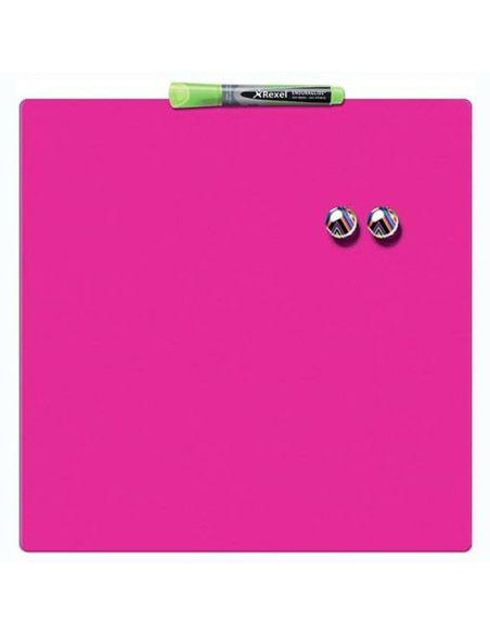 Pizarra magnética Nobo Rosa 36 x 36 cm | Tienda24 Tienda24.eu