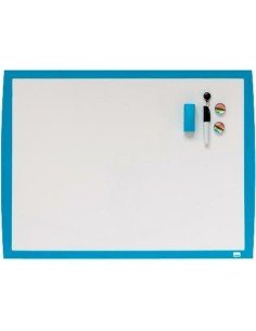 Magnetic board Nobo White 58,5 x 43 cm Aluminium | Tienda24 Tienda24.eu