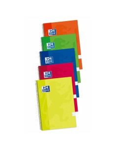 Quaderno Oxford Write&Erase Multicolore Din A4 5 Pezzi 80 Pagine da Oxford, Blocchi spiralati - Ref: S8414309, Precio: €17.25...