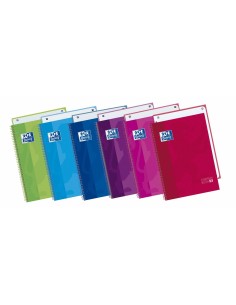 Notebook ESCOLOFI Blue Din A4 50 Sheets (10 Units) | Tienda24 Tienda24.eu