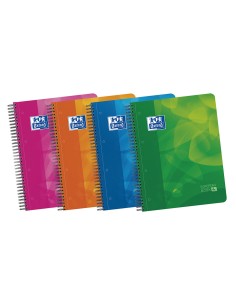 Cuaderno Lamela Fluor Verde Din A4 5 Piezas 80 Hojas | Tienda24 Tienda24.eu