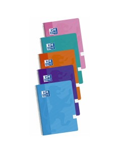 Notebook Pacsa Plastipac Light Green Din A4 5 Pieces 80 Sheets | Tienda24 Tienda24.eu