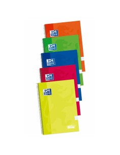 Notebook Oxford Write&Erase Multicolour Din A4 80 Sheets (5 Pieces) by Oxford, Exercise notebooks - Ref: S8414376, Price: €17...