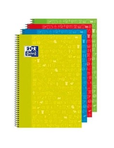 Cahier Pacsa Basic Multicouleur Din A4 10 Pièces 80 Volets | Tienda24 Tienda24.eu