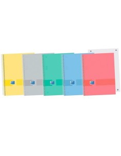 Cuaderno Oxford European Book Write&Erase Negro A4 (5 Unidades) | Tienda24 Tienda24.eu