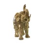 Decorative Figure Alexandra House Living Golden Plastic Elephant 11 x 23 x 19 cm by Alexandra House Living, Collectables - Re...