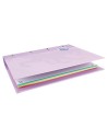 Ring binder Oxford Touch Europeanbinder Light mauve A4 A4+ | Tienda24 Tienda24.eu